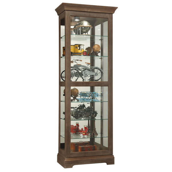 Picture of Martindale Curio Cabinet - Aged Auburn