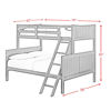 Picture of Sami Twin Over Full Bunk Bed - Gray