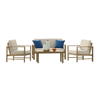 Picture of City 4-Piece Patio Seating Set
