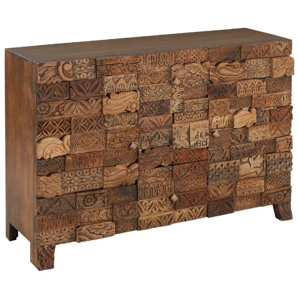 Picture of Omisha Print Block Sideboard