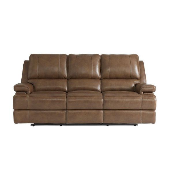 Picture of Parsons Leather Power Reclining Sofa - Umber