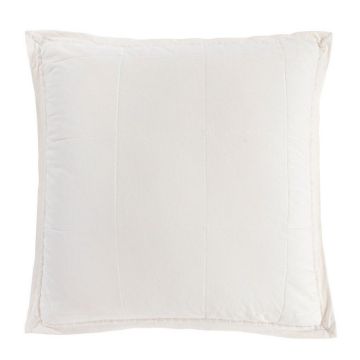 Picture of Stonewashed 27" x 27" Cotton Canvas Euro Sham - Natural