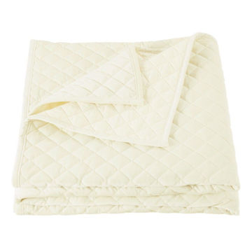 Picture of Velvet Diamond Quilt - Cream - Twin
