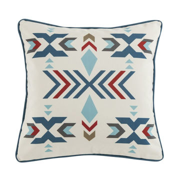 Picture of Spirit Valley 20" x 20" Indoor/Outdoor Pillow - Turquoise