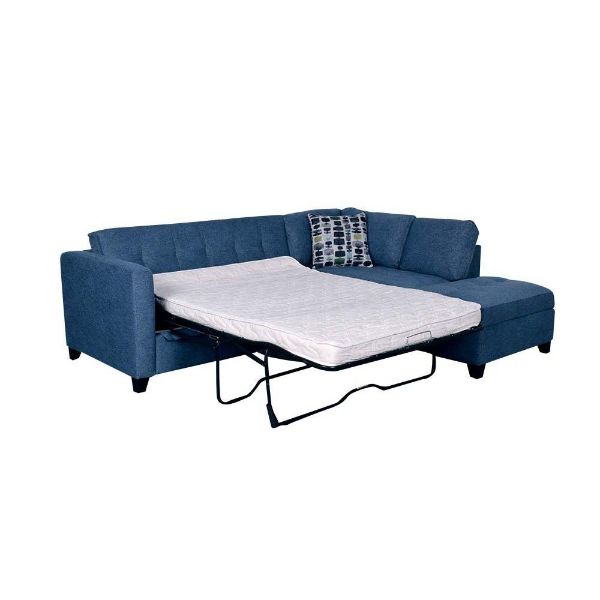 Dexter 2Piece Sleeper Sectional with Storage American Home Furniture