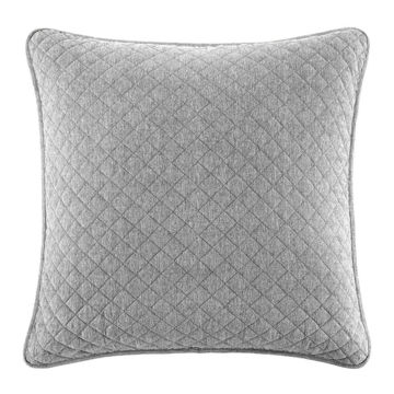 Picture of Anna Diamond27" x 27" Quilted Euro Sham - Gray