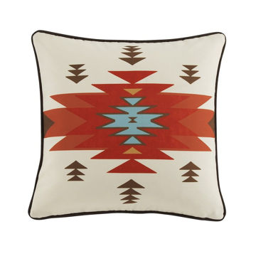 Picture of Del Sol 20" x 20" Indoor/Outdoor Pillow - Red