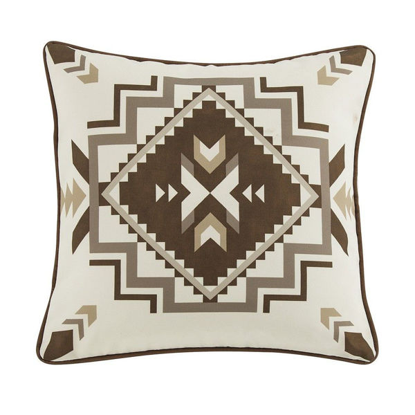 Picture of Dakota 20" x 20" Indoor/Outdoor Pillow - Brown