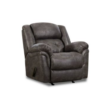 Picture of Camel Rocker Reclining Sofa - Gray