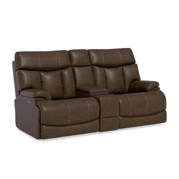 Picture of Clive Triple Power Reclining Loveseat with Console