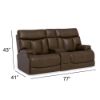 Picture of Clive Triple Power Reclining Loveseat with Console