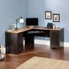Picture of Harbor View Corner Computer Desk - Antiqued Paint
