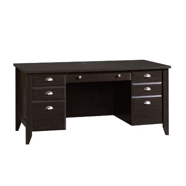 Picture of Shoal Creek Executive Desk - Jamocha Wood