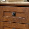 Picture of Carson Forge Corner Computer Desk - Washington Cherry