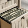 Picture of Costa Executive Desk - Chalked Chestnut