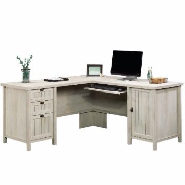 Picture of Costa L-Desk - Chalked Chestnut