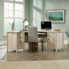Picture of Costa L-Desk - Chalked Chestnut