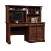Picture of Palladia Computer Desk with Hutch - Select Cherry