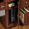 Picture of Palladia Computer Desk with Hutch - Select Cherry