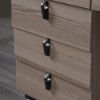 Picture of International Lux Executive Desk - Diamond Ash