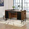 Picture of Harvey Park Double Pedestal Desk - Grand Walnut