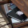 Picture of Harvey Park Double Pedestal Desk - Grand Walnut