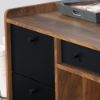 Picture of Harvey Park Double Pedestal Desk - Grand Walnut