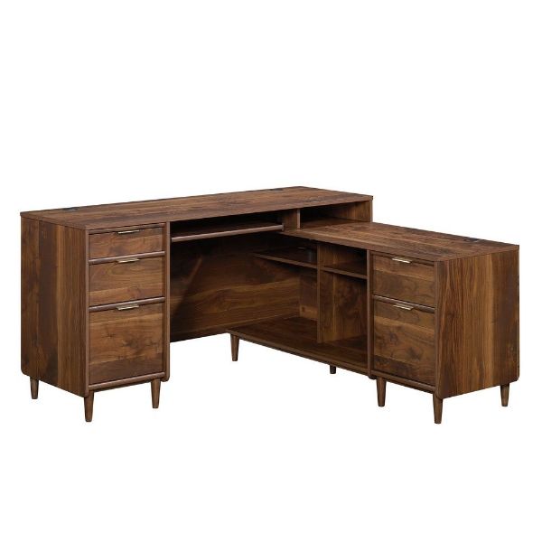 Picture of Clifford Place L-Shaped Desk - Grand Walnut