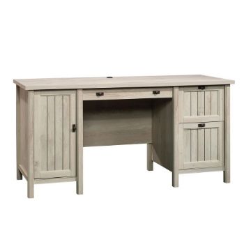 Picture of Costa Computer Desk - Chalked Chestnut