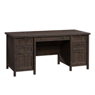 Picture of Costa Executive Desk - Coffee Oak