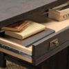 Picture of Costa Executive Desk - Coffee Oak