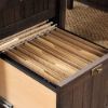 Picture of Costa Executive Desk - Coffee Oak