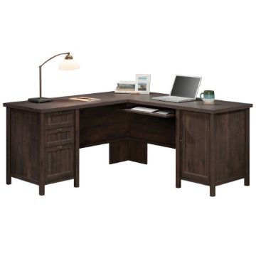 Picture of Costa L-Desk - Coffee Oak
