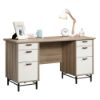 Picture of Anda Norr Executive Desk - Sky Oak