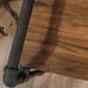 Picture of Iron City Desk - Checked Oak