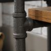 Picture of Iron City Desk - Checked Oak