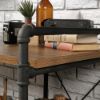 Picture of Iron City Desk - Checked Oak