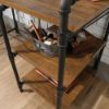 Picture of Iron City Desk - Checked Oak