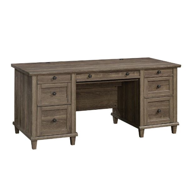 Picture of Hammond Executive Desk - Emery Oak