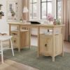 Picture of Adaline Cafe Executive Desk - Orchard Oak