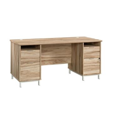 Picture of Portage Park Executive Desk - Kiln Acacia