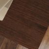 Picture of Radial Single Pedestal Desk - Umber Wood