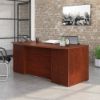 Picture of Affirm Executive Bowfront Desk - Classic Cherry