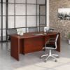 Picture of Affirm Executive Bowfront Desk - Classic Cherry