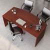 Picture of Affirm Executive Bowfront Desk - Classic Cherry