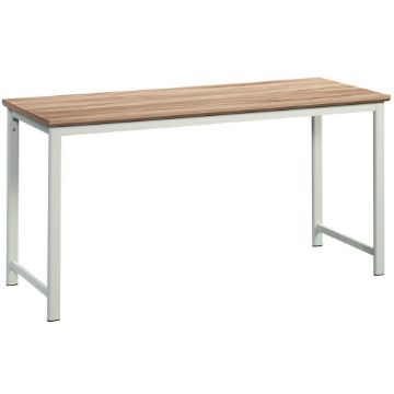 Picture of Bergen Circle Table Desk - Kiln Acacia