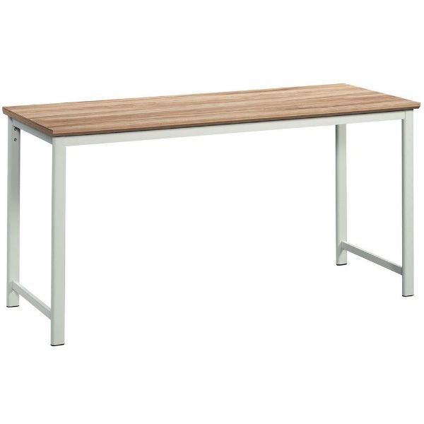 Picture of Bergen Circle Table Desk - Kiln Acacia