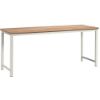 Picture of Bergen Circle Table Desk - Kiln Acacia