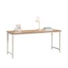 Picture of Bergen Circle Table Desk - Kiln Acacia