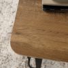 Picture of Station House L-Desk - Etched Oak